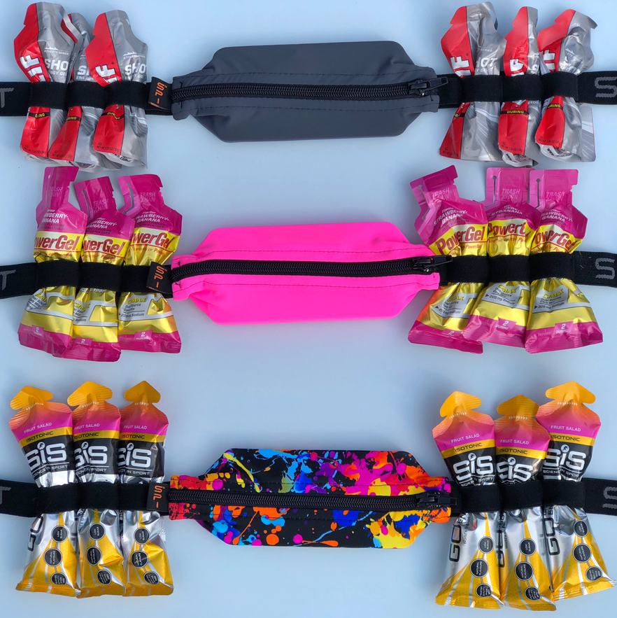 SPIbelt Energy Running Belt with 6 Energy Gel Loops SAVE 20