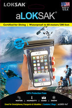 Load image into Gallery viewer, Loksak Waterproof Bags Twin Pack 4 x 7
