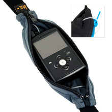 Load image into Gallery viewer, Spibelt Diabetic belt for insulin pump anthracite open
