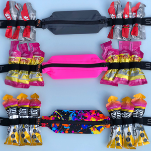 Spibelt Energy Running Belt with 6 Energy Gel loops with gels