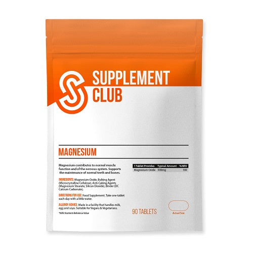 Supplement Club Magnesium - 90 Tablets
