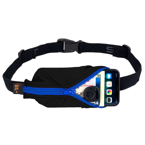 Spibelt Large Pocket Black with Blue Zip